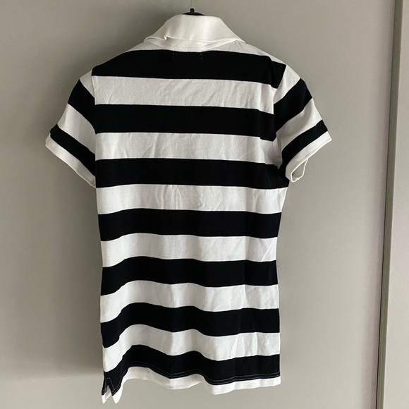 Burberry stripe polo T-shirt - Picture 2 of 4